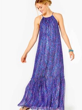 Lilly Pulitzer Purple Maxi Dress